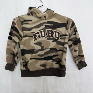 5/$25 Fubu boys camo sweatshirt 4